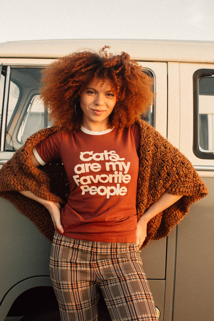 Cats Are My Favorite People | Ringer Tee