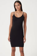 Claire Ribbed Minidress - Goldie LeWinter #color_black