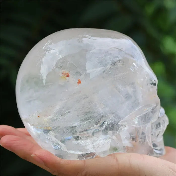 Clear Quartz Crystal Skull