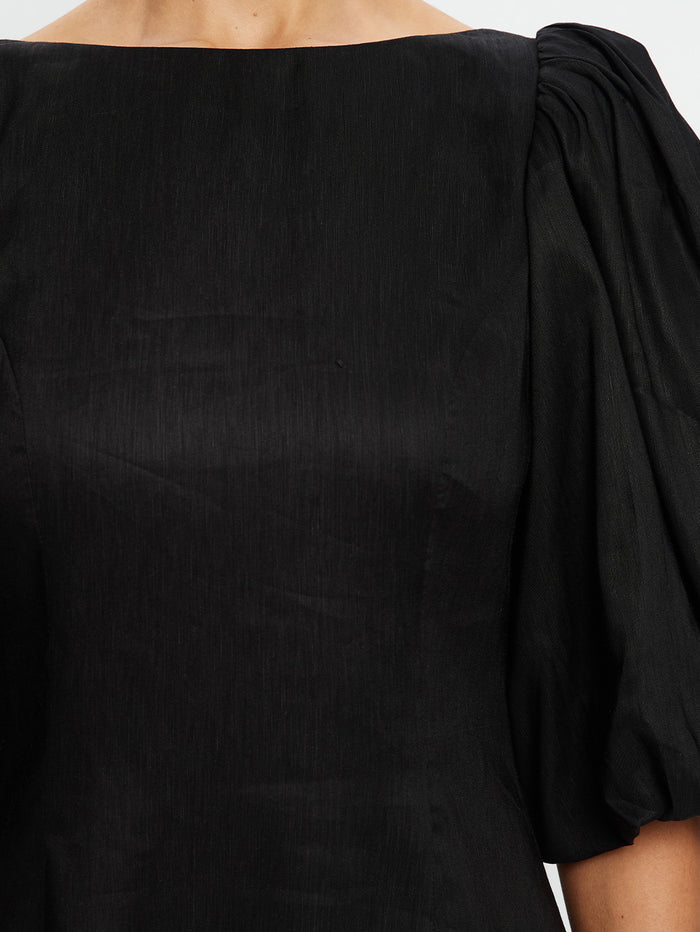 SD333BLK-CLEO-BUBBLE-SLEEVE-MINI-DRESS-BLACK-04