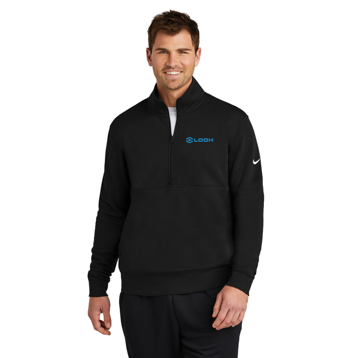Nike Club Fleece Sleeve Swoosh 1/2-Zip