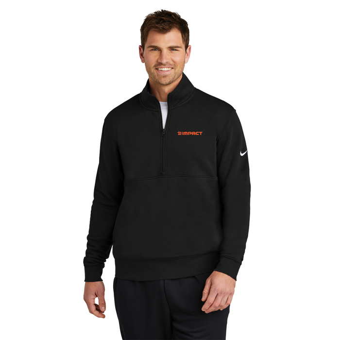 Nike Club Fleece Sleeve Swoosh 1/2-Zip