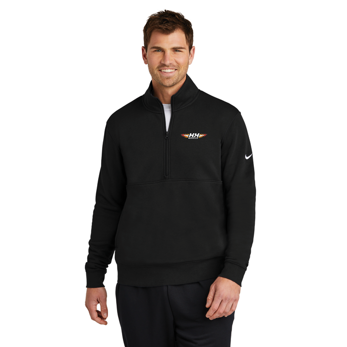 Nike Club Fleece Sleeve Swoosh 1/2-Zip