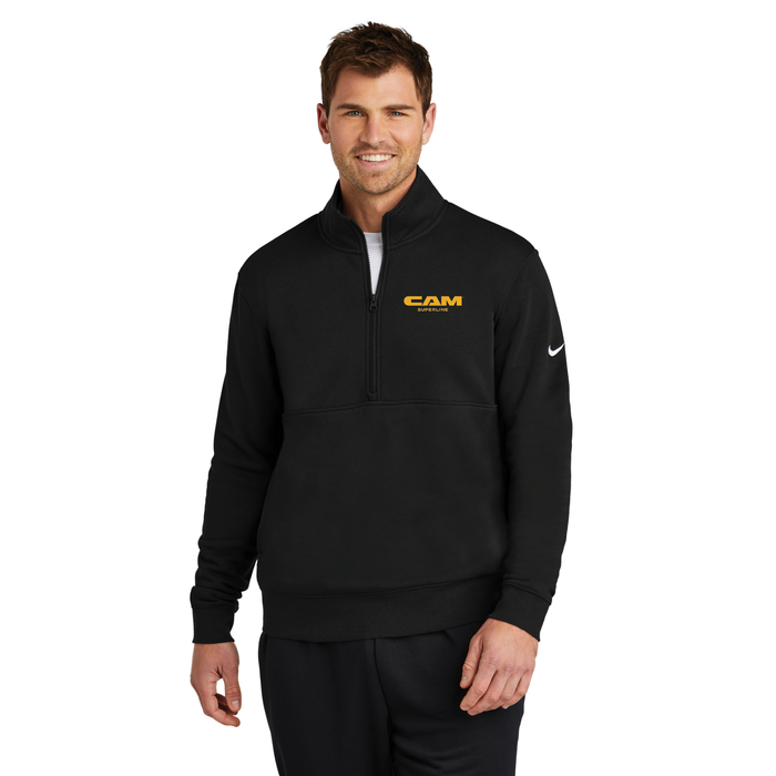 Nike Club Fleece Sleeve Swoosh 1/2-Zip