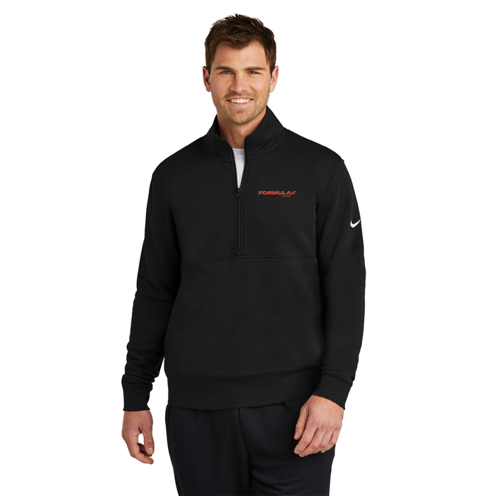 Nike Club Fleece Sleeve Swoosh 1/2-Zip
