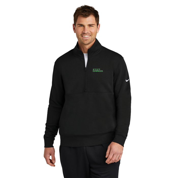 Nike Club Fleece Sleeve Swoosh 1/2-Zip