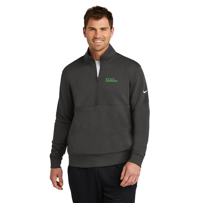 Nike Club Fleece Sleeve Swoosh 1/2-Zip