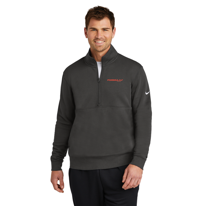 Nike Club Fleece Sleeve Swoosh 1/2-Zip