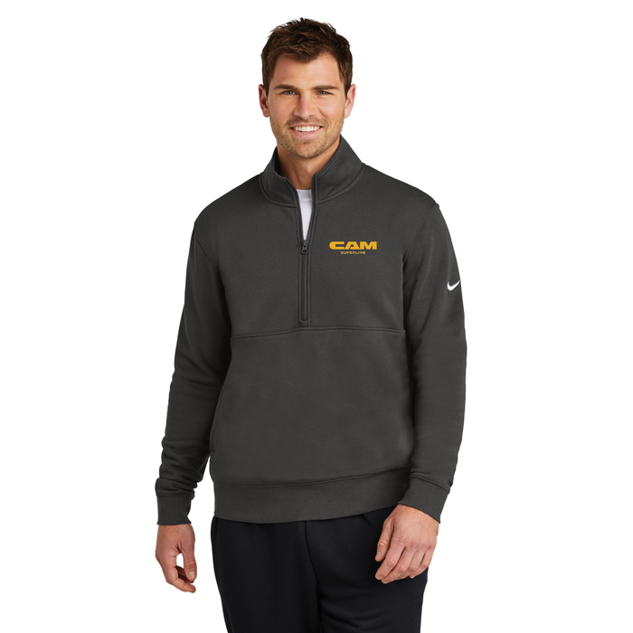 Nike Club Fleece Sleeve Swoosh 1/2-Zip