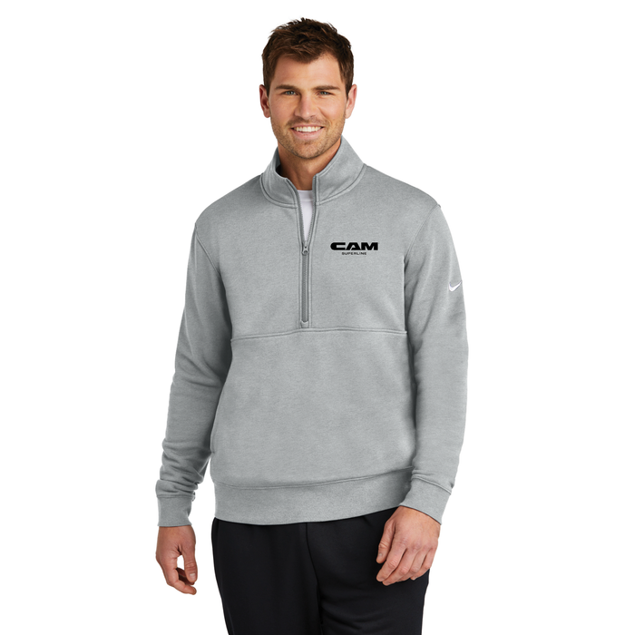 Nike Club Fleece Sleeve Swoosh 1/2-Zip