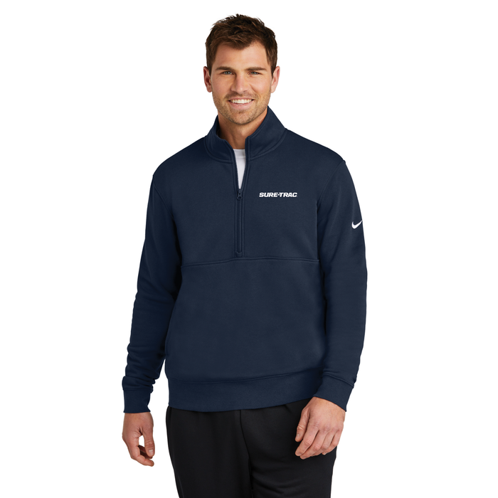 Nike Club Fleece Sleeve Swoosh 1/2-Zip