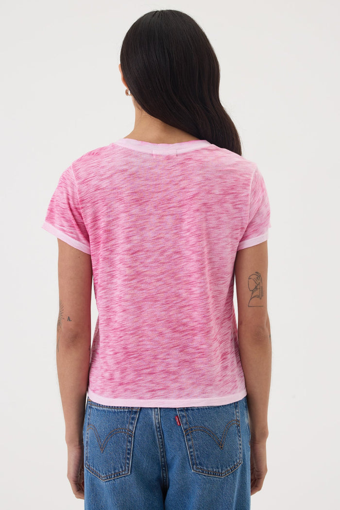Coastal Sunwash Andie Tee - Goldie LeWinter #color_hot pink