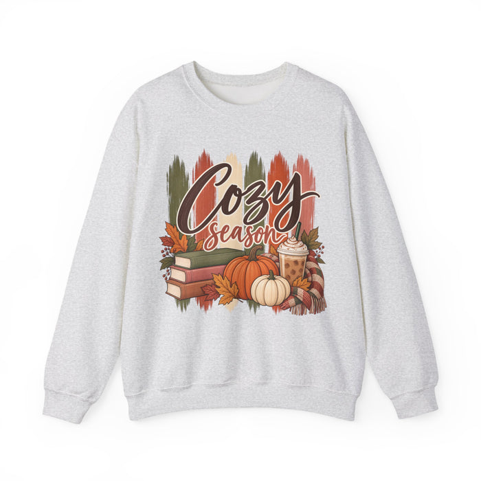 Cozy Season Stripe Crewneck Sweatshirt