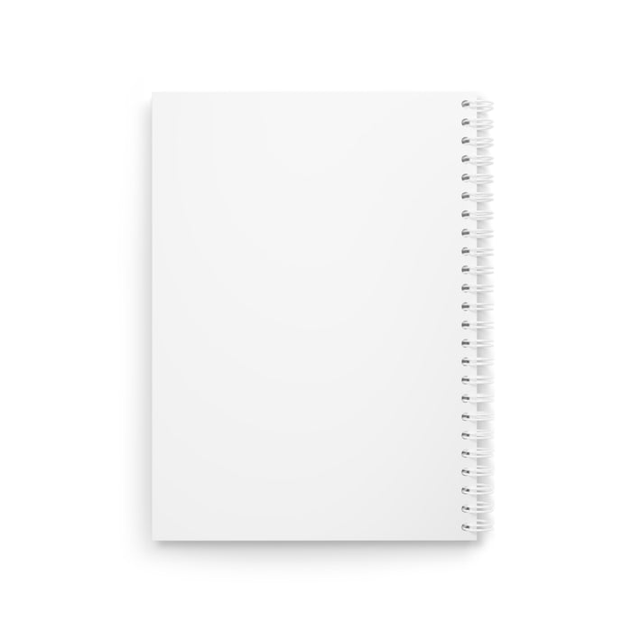 Cute Bunny 'You Me Forever' Spiral Notebook - Kawaii Couple Journal