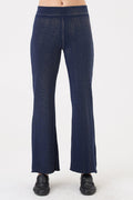 Denim Wash Crop Sweatpant