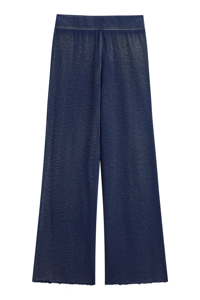 Denim Wash Crop Sweatpant