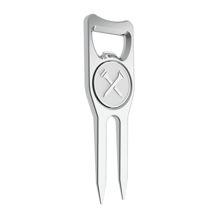 Silver Color Divot Tool - By Blue Tees