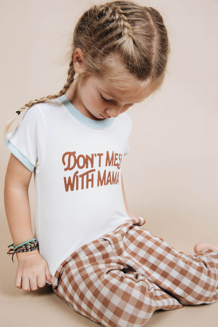 Don't Mess with Mama Ringer Tee by The Bee and The Fox