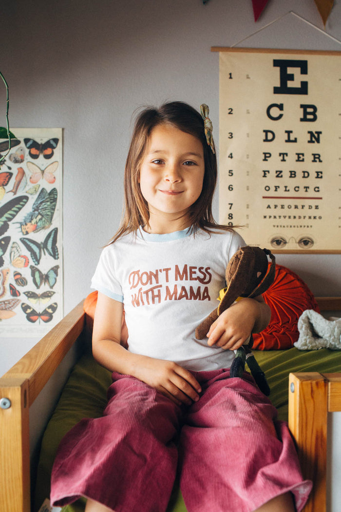 Don't Mess with Mama Ringer Tee by The Bee and The Fox