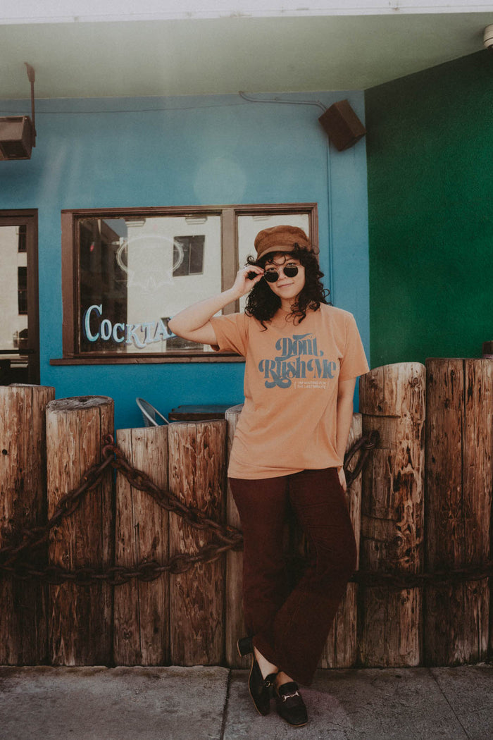 Don't Rush Me, I'm Waiting for the Last Minute Unisex by The Bee & The Fox