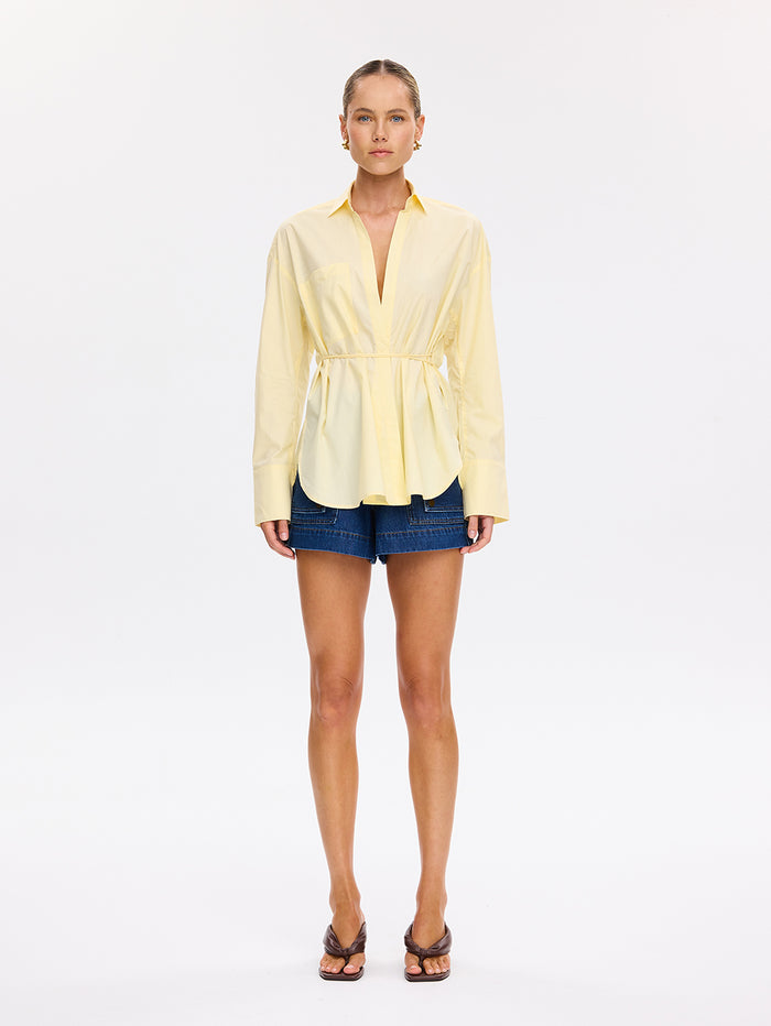 T252BUT-DREW-TIE-BACK-SHIRT-BUTTER-01