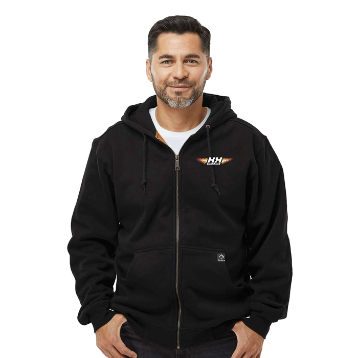 Dri Duck Men's Crossfire Fleece Hooded Jacket with Thermal Lining