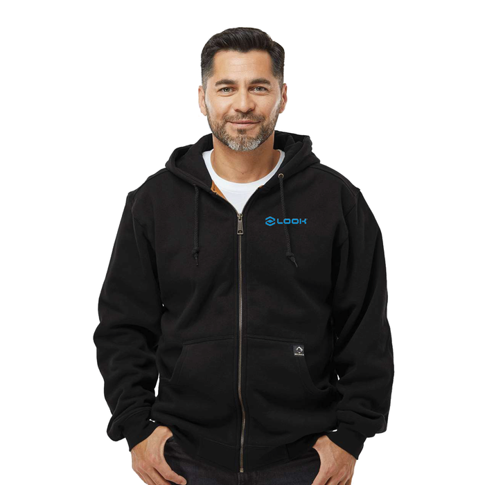 Dri Duck Men's Crossfire Fleece Hooded Jacket with Thermal Lining