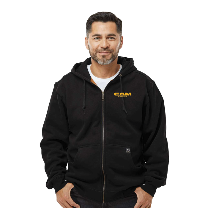 Dri Duck Men's Crossfire Fleece Hooded Jacket with Thermal Lining