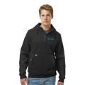 Dri Duck Men's Mission Quarter-Zip Hooded Pullover