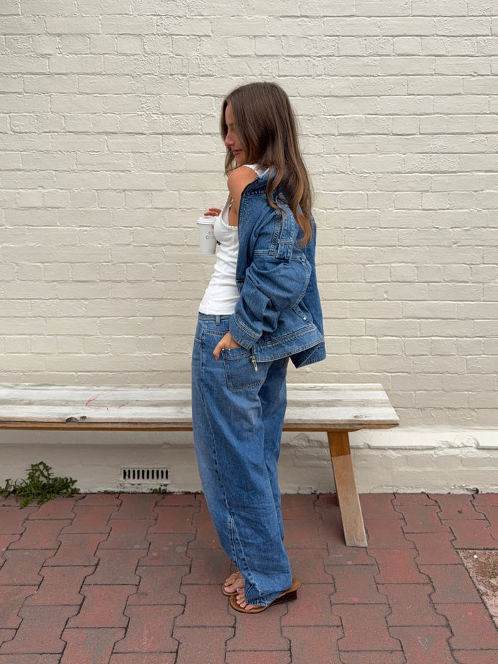 Dylan Barrel Jean