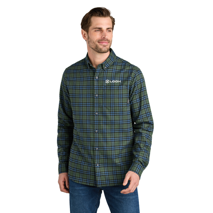 Eddie Bauer® Long Sleeve Favorite Flannel Plaid Shirt