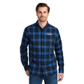 Eddie Bauer® Long Sleeve Favorite Flannel Plaid Shirt