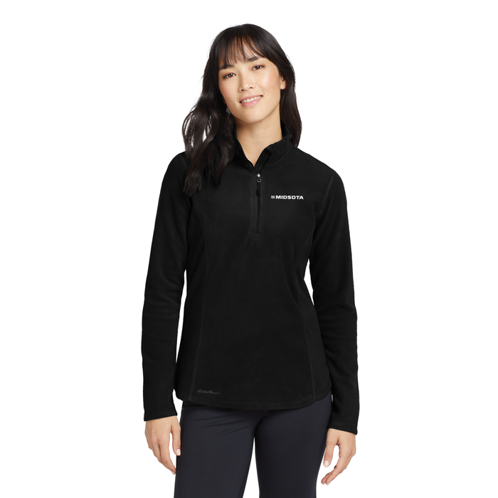 Eddie Bauer® Women's 1/2-Zip Microfleece Jacket
