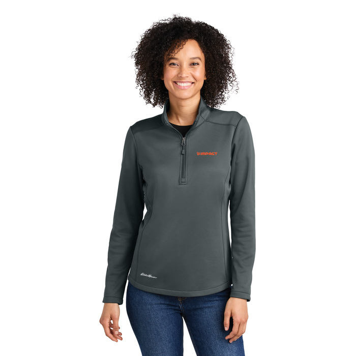 Eddie Bauer® Women's Smooth Mid Layer Fleece 1/2-Zip