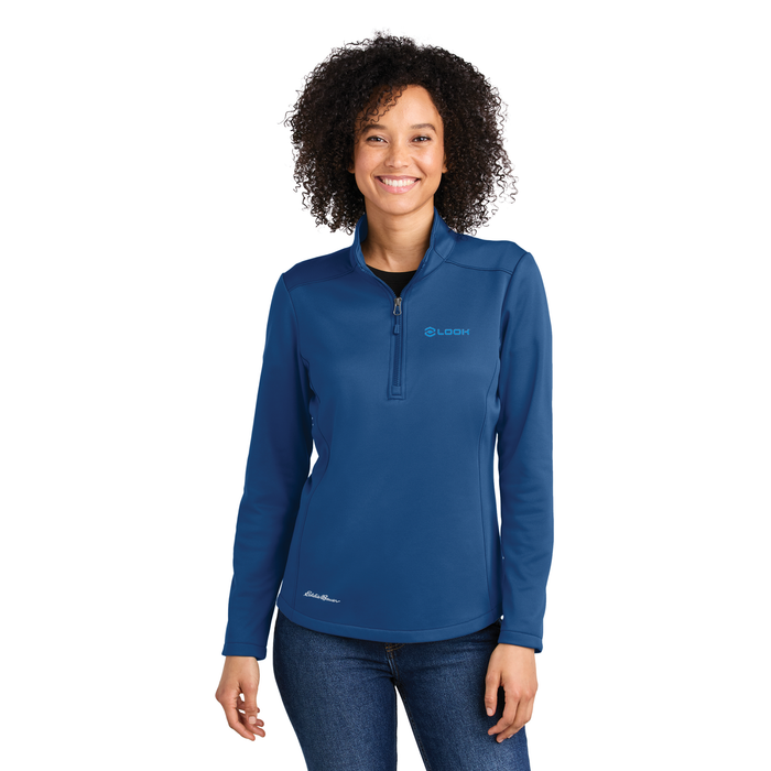 Eddie Bauer® Women's Smooth Mid Layer Fleece 1/2-Zip