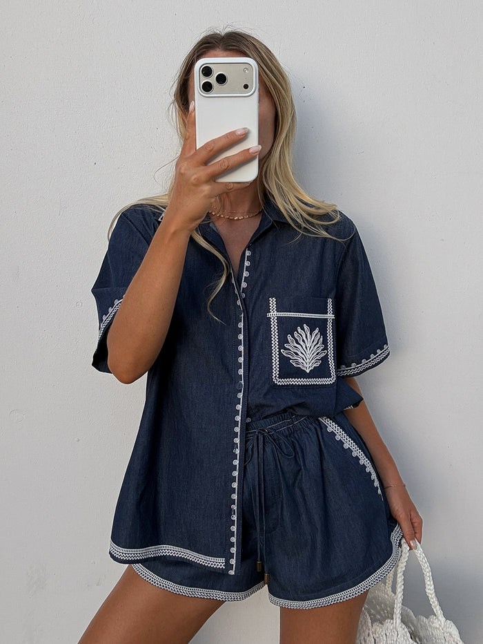 Emile Chambray Short