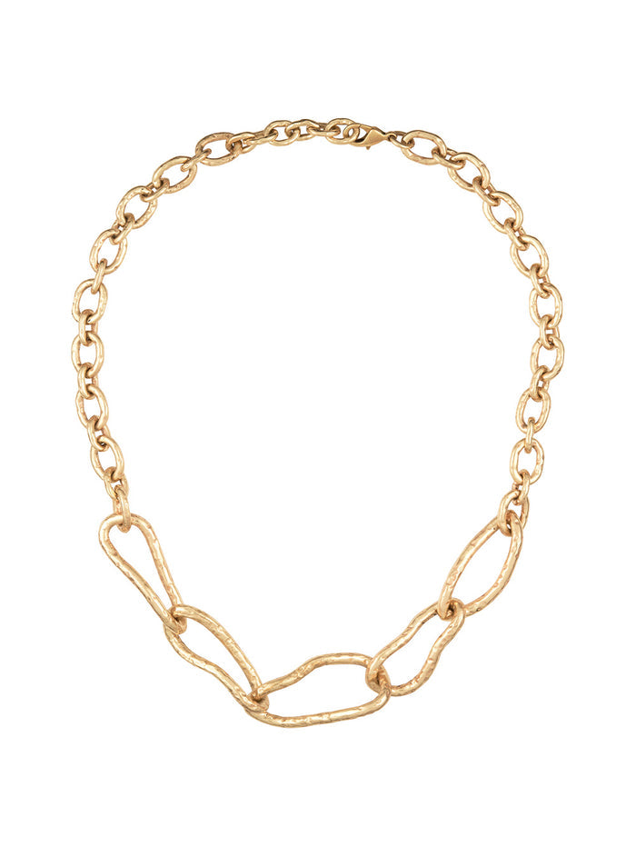 Escapism Necklace KIVARI | Gold chunky necklace