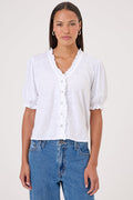 Evelyn Blouse - Goldie LeWinter #color_white