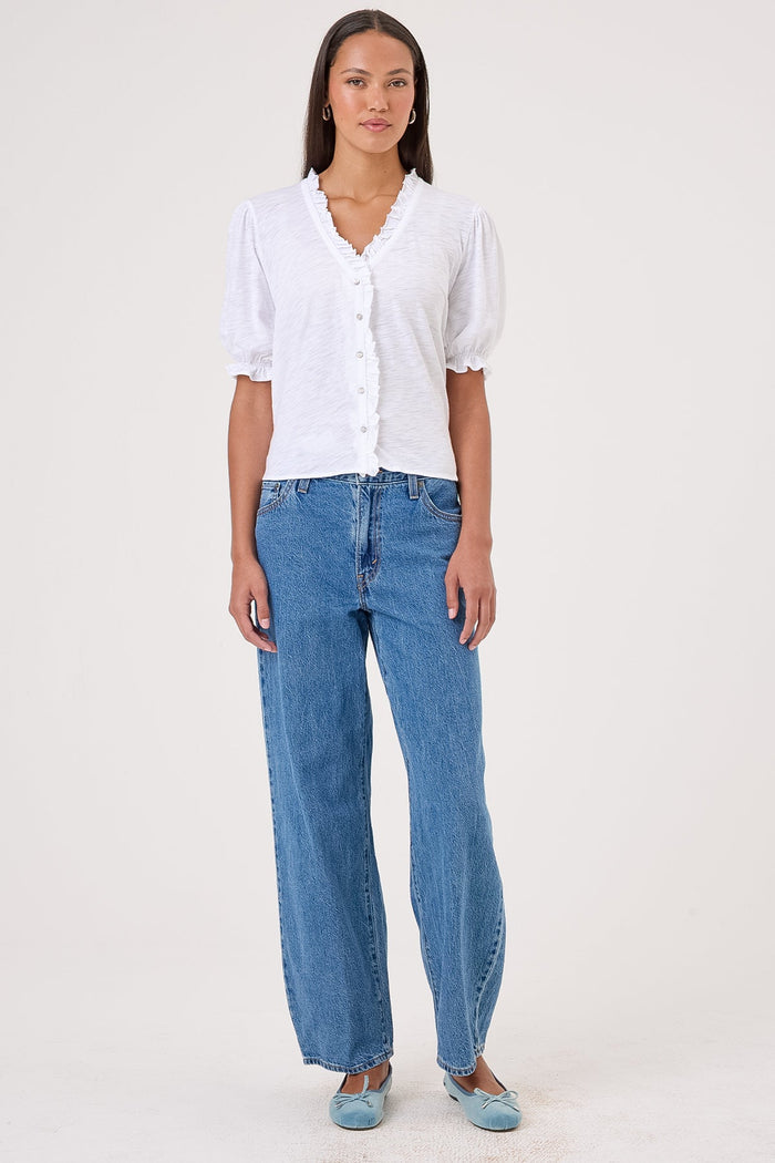 Evelyn Blouse - Goldie LeWinter #color_white