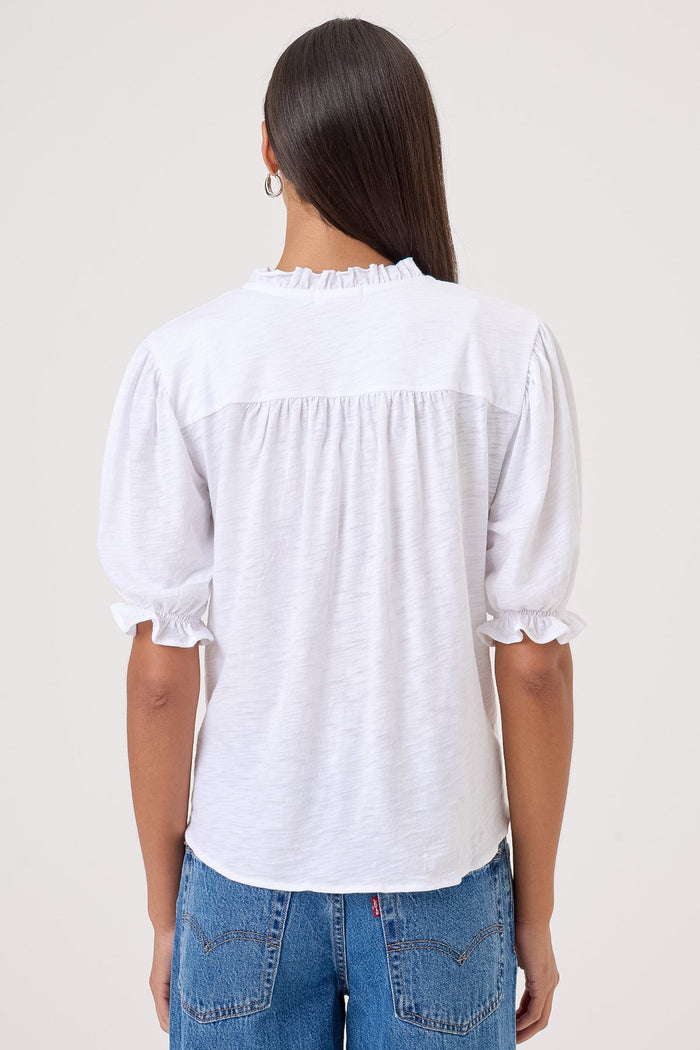 Evelyn Blouse - Goldie LeWinter #color_white
