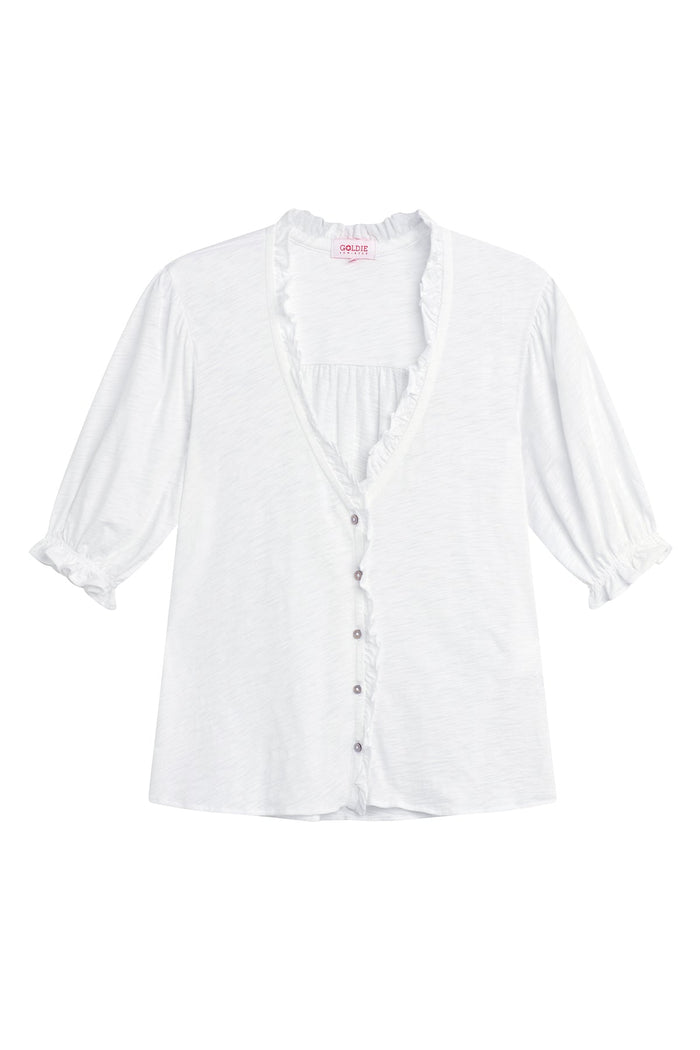 Evelyn Blouse - Goldie LeWinter #color_white