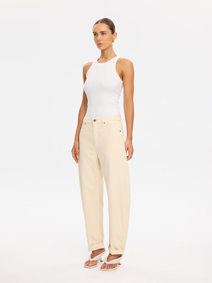 Evita Denim Barrel Jean