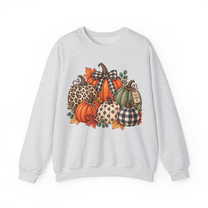 Fall Pumpkin Crewneck Sweatshirt