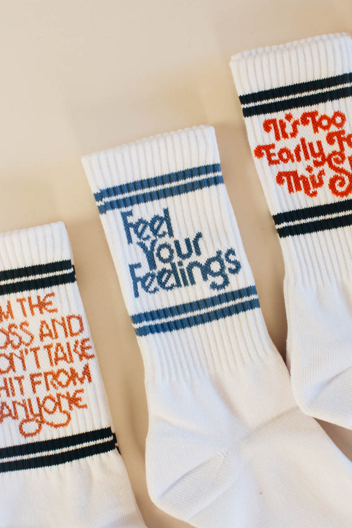 Feel Your Feelings Socks by The Bee & The Fox