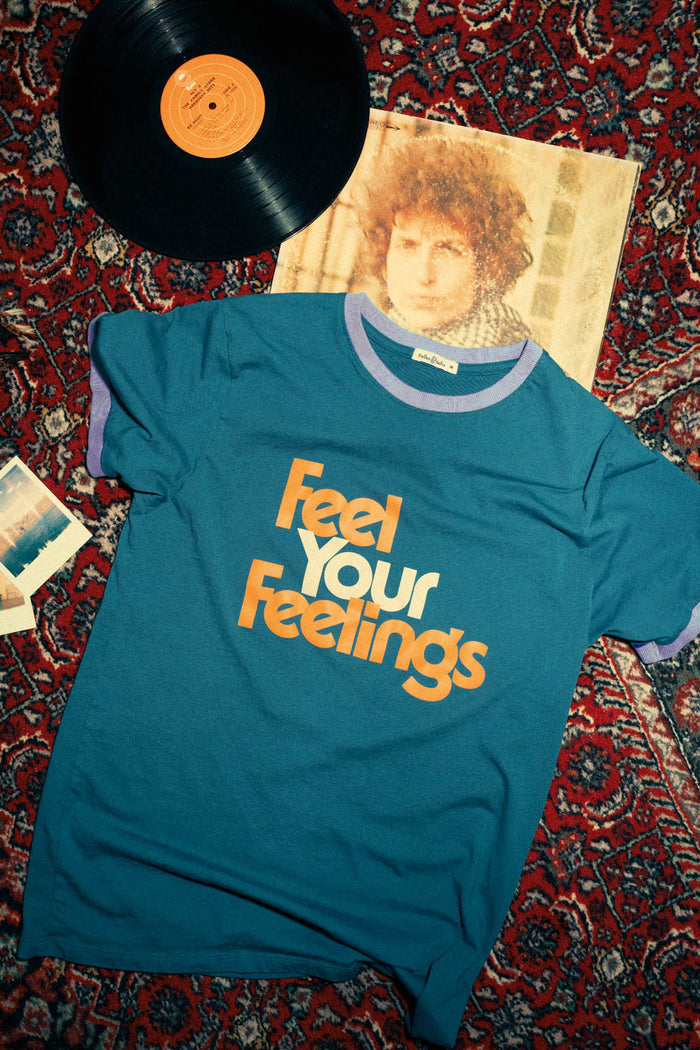 Feel Your Feelings | Unisex Ringer Tee