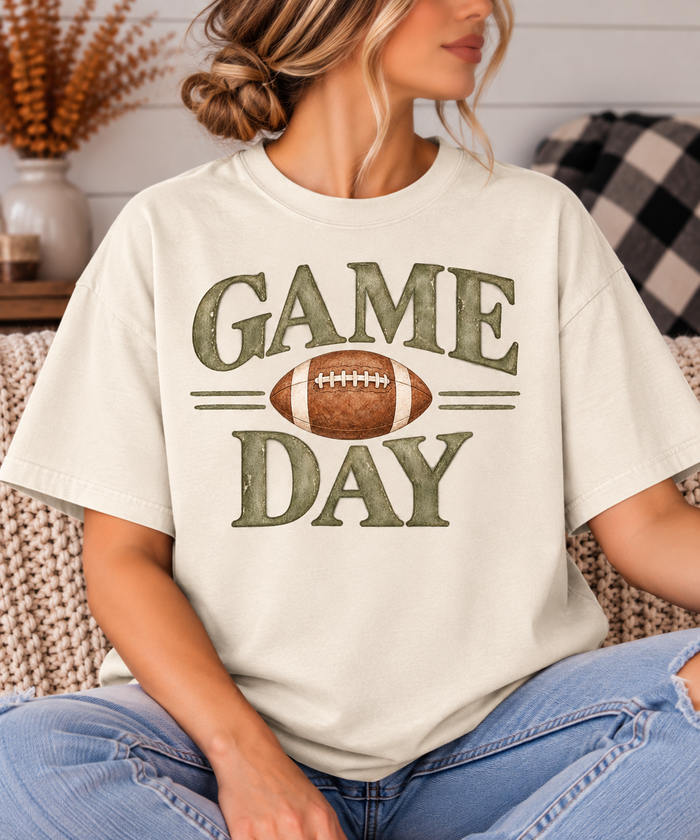 Game Day Football Tee