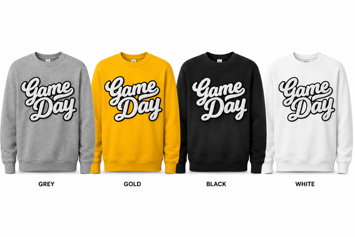 Game Day Patch Crewneck