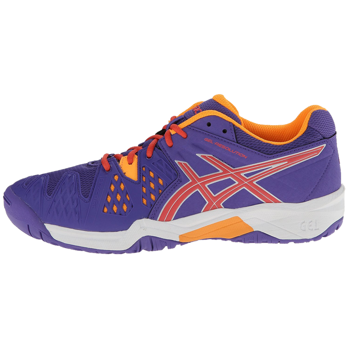 Asics gel resolution 6 gs tennis shoe