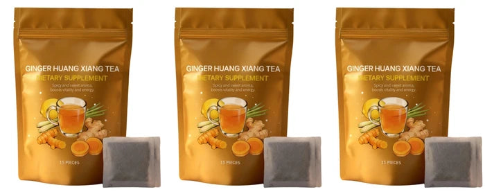 Ginger Turmeric Herbal Tea — Lemongrass Blend