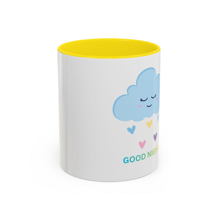 Good Night Cloud Coffee Mug — Cute Kids Bedtime Accent Mug